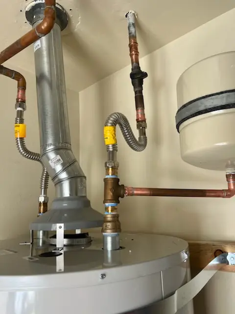 Water heater installation and plumbing repair in Vantage Glen